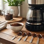 Dosage café filtre 12 tasses : combien de cuillères à café mettre?